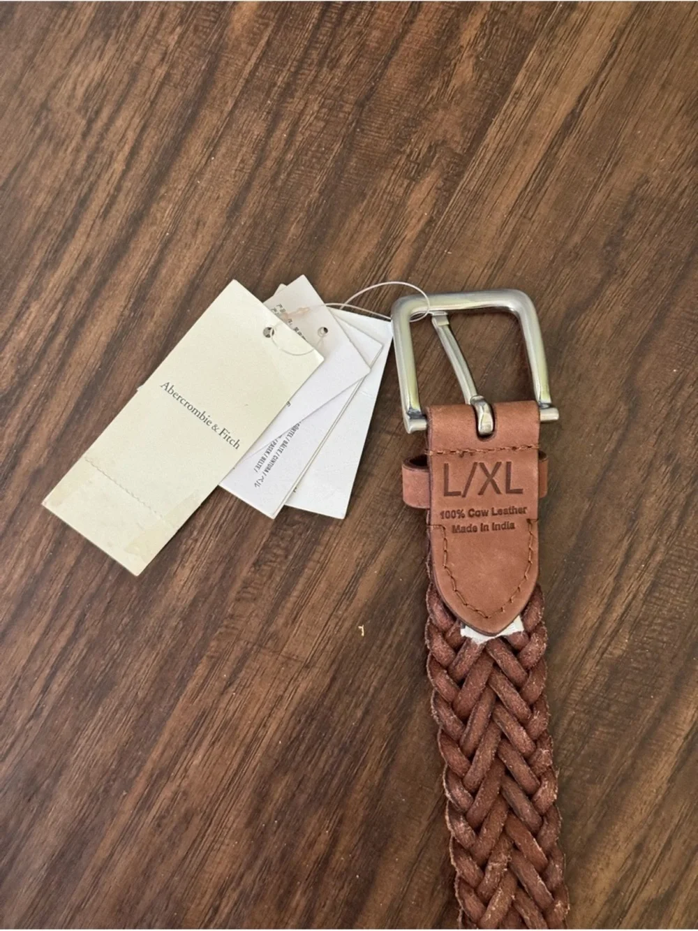 Abercrombie and Fitch Woven Braided Belt